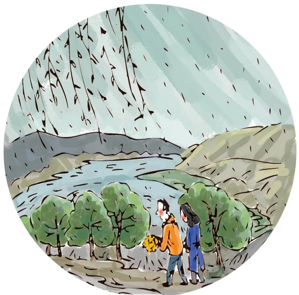 清 明
满眼游丝兼落絮，红杏开时，一霎清明雨。
——冯延巳《鹊踏枝·清明》


