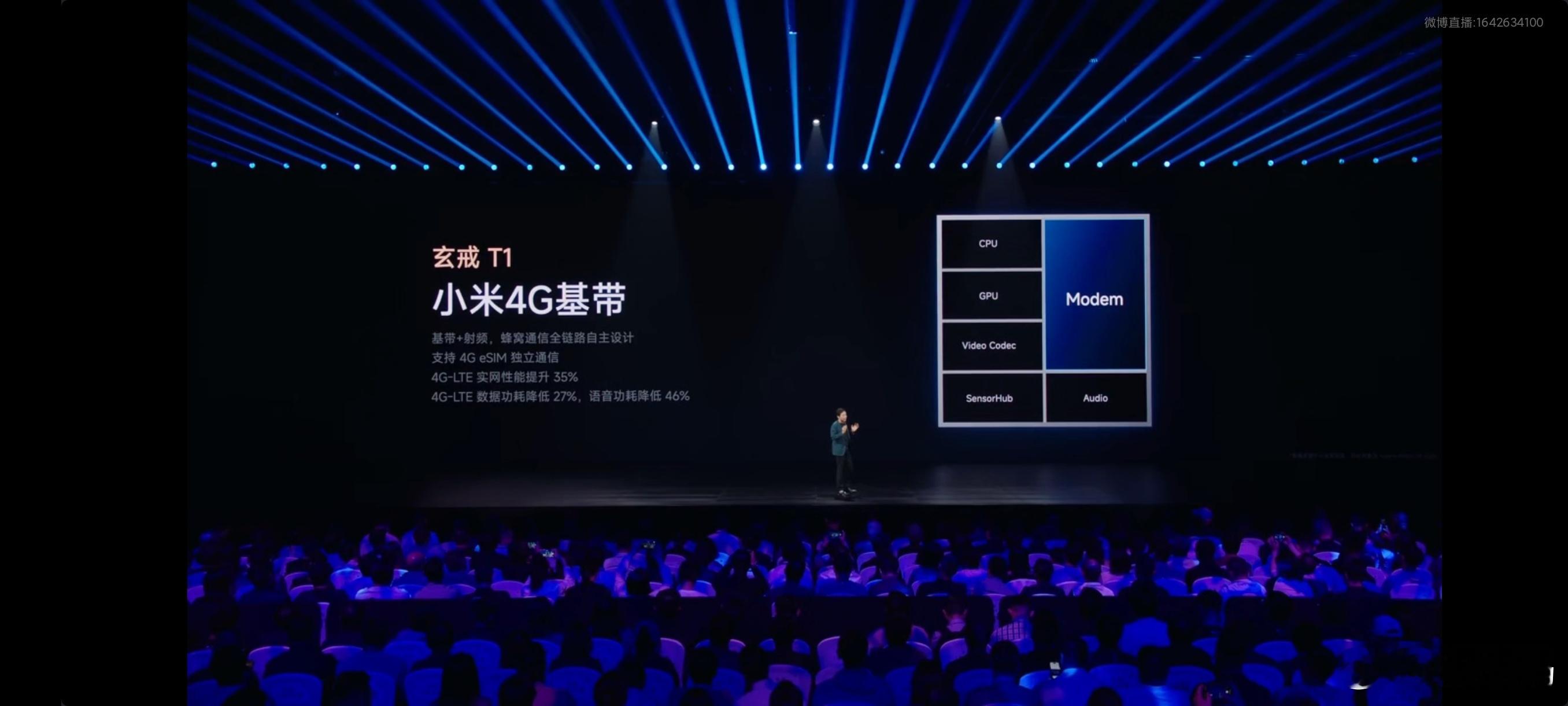 玄戒T1，搭载小米自研4G基带，所幸CDMA专利已经过期，4G基带专利方面可以避