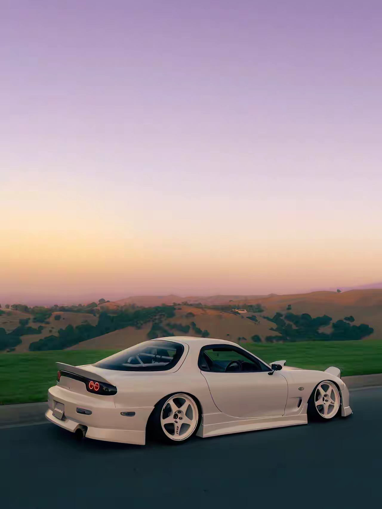 你是我见过最白的日本女孩子马自达  rx7 jdm  低趴姿态 