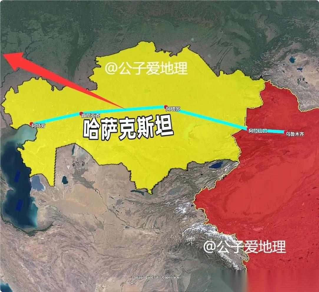 与中国相邻的哈萨克斯坦，将80%石油出口欧洲，为啥不卖给我国？哈萨克斯坦的石油，