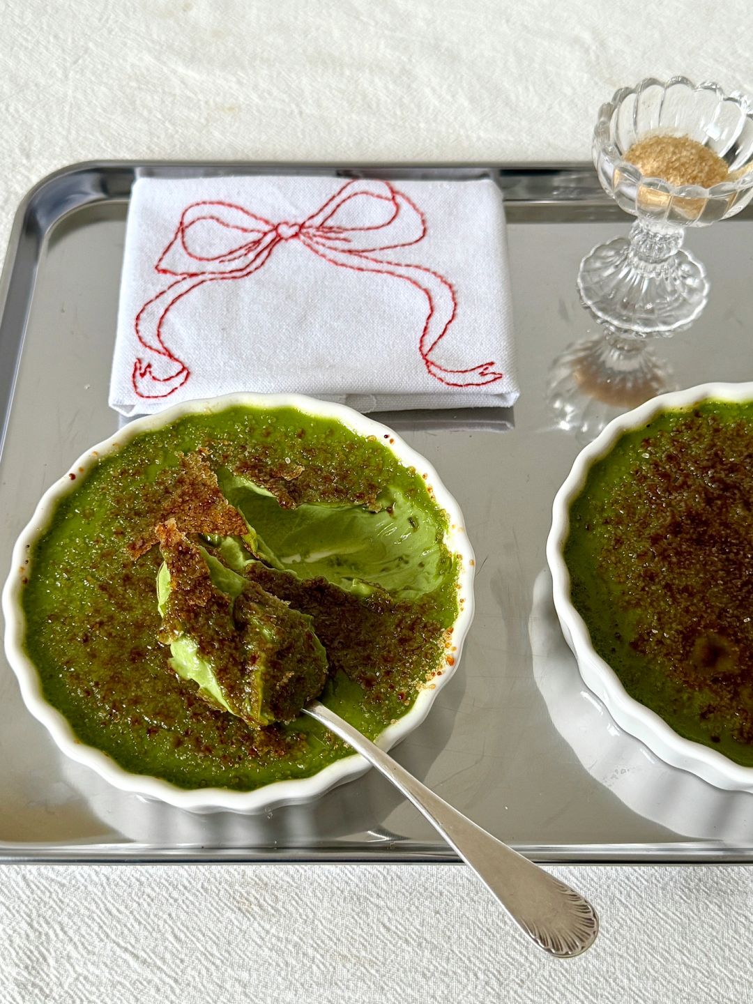 焦糖开心果布蕾🥄太开心啦