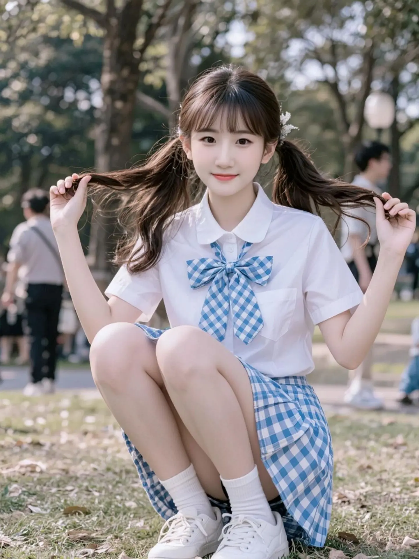 AI校园清新写真 ai创作