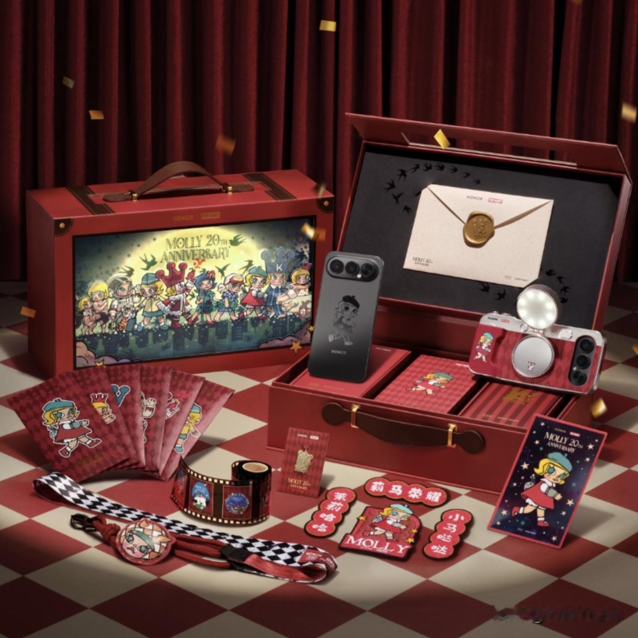 和泡泡玛特联名的荣耀 500 Pro 上架荣耀商城，19 号跟 Air 一起发布