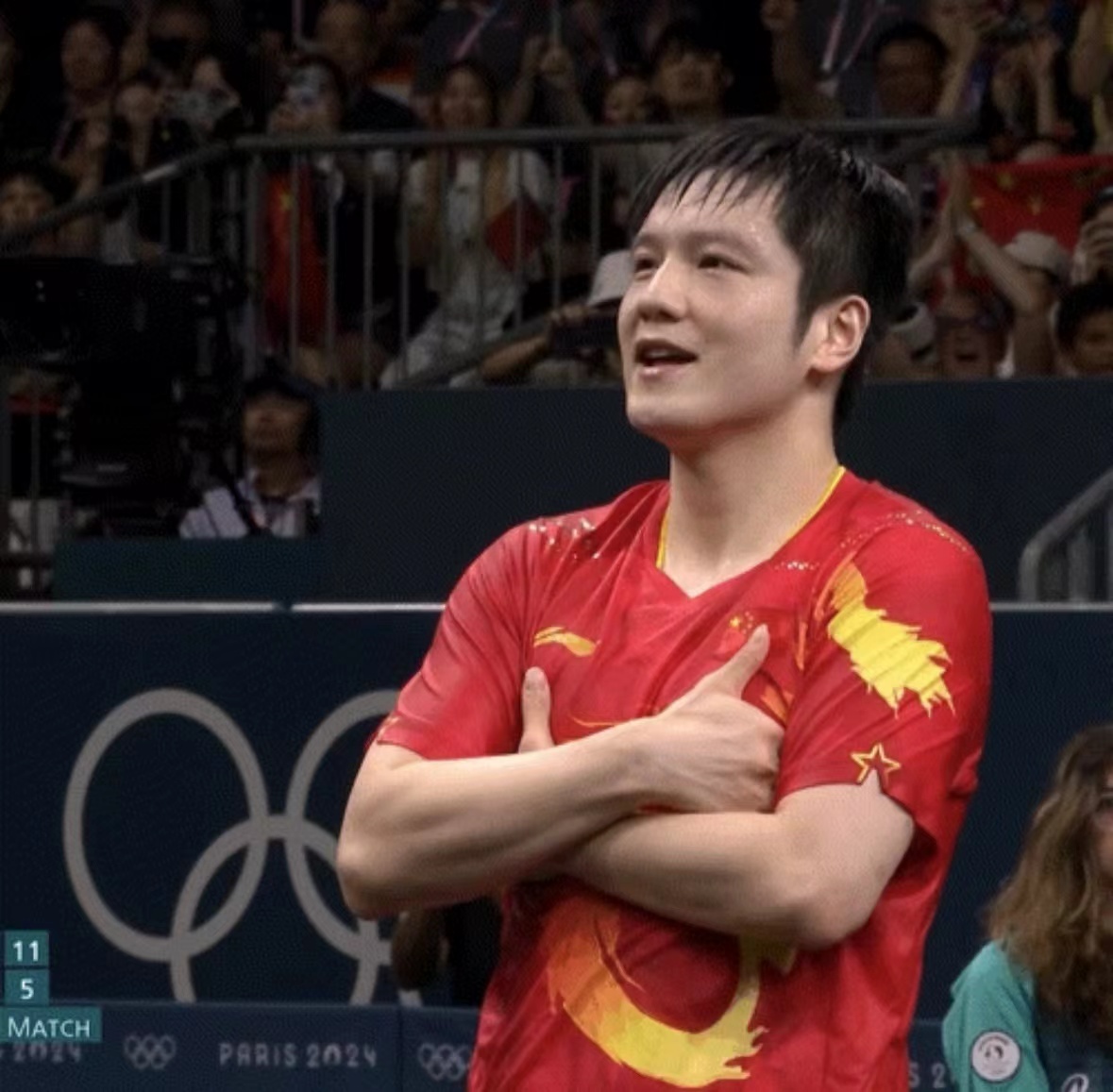 #樊振东双杀莫雷加德# 不仅球打得猛，而且还有点子可爱在身上！看我用OPPO R