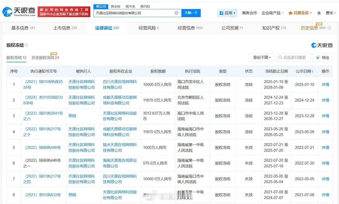【天涯社区参保人数8年缩水97%】据媒体报道，6月1日，天涯社区正式恢复访问，这
