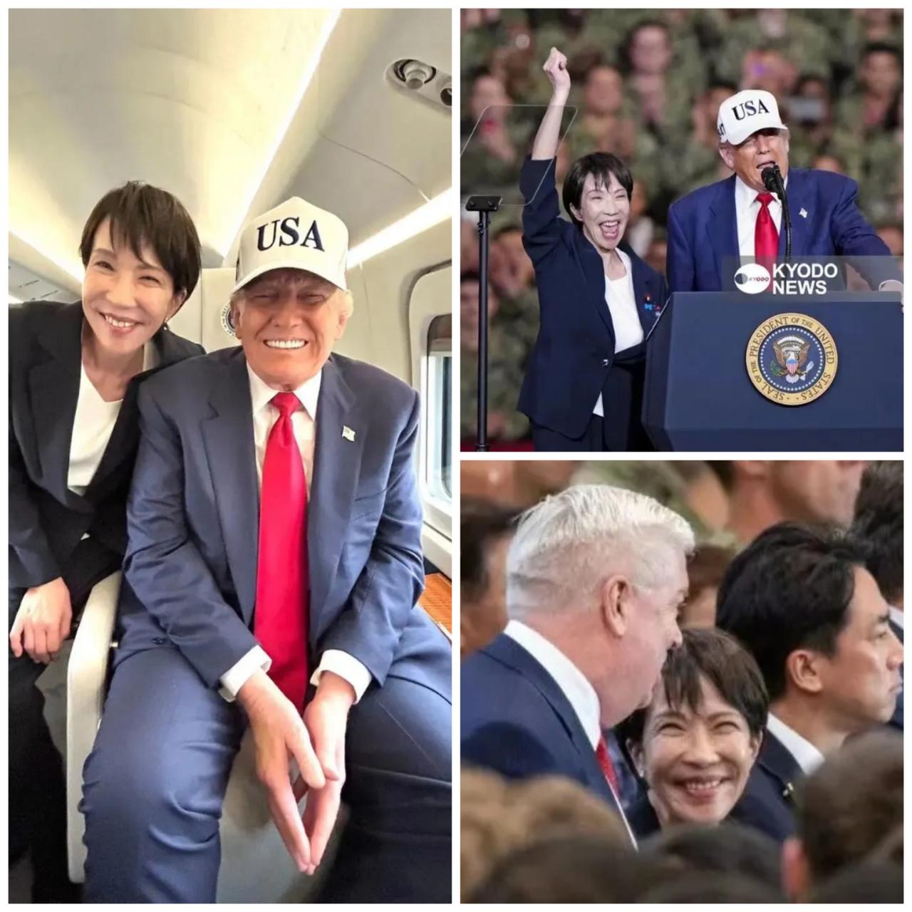 向来以“日本优先”著称的高市早苗，为何一见特朗普就跪了？
不要被这种假象所迷惑，