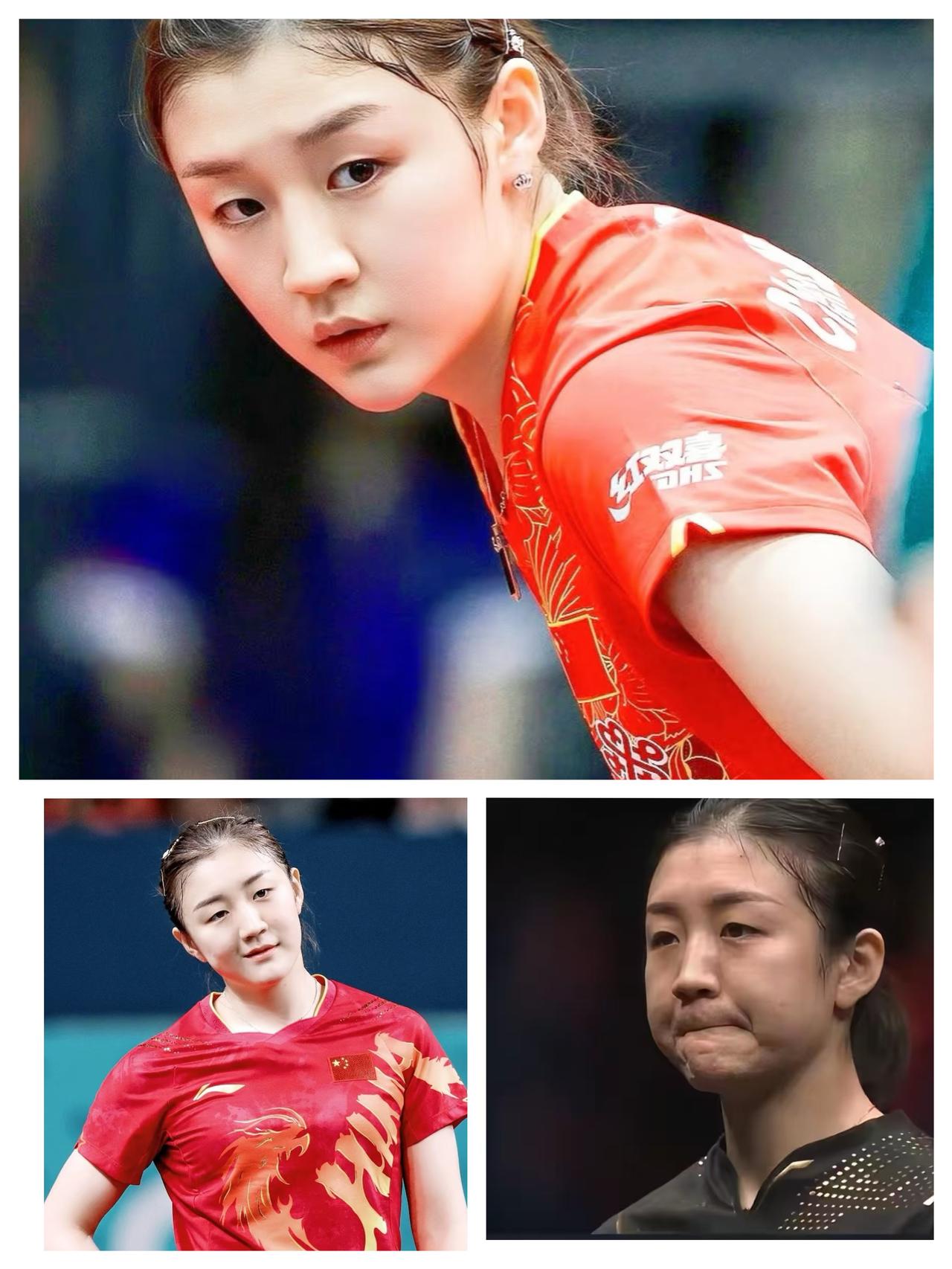 请把最热烈的掌声，
送给陈梦！
不是因为她拿了冠军，恰恰相反，她0:4输掉了比赛