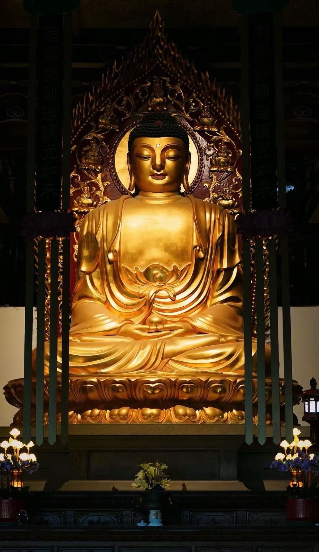 我问佛：世间为何多烦恼？佛曰：心若无尘，山河皆是净土；放下执念，眼前自有清宁。我