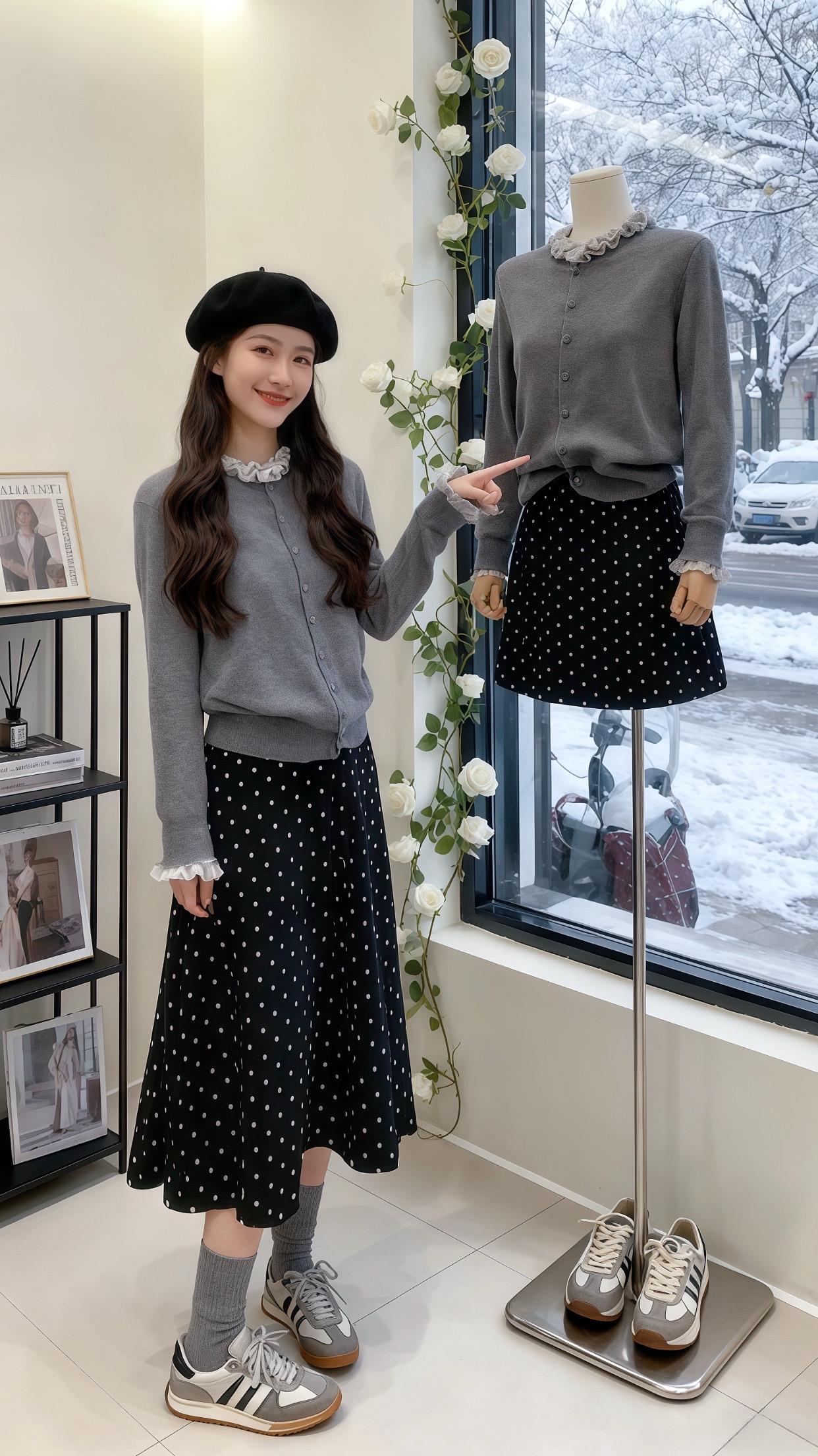 秋冬穿搭 保暖又好看 大码女装 把秋冬专属氛围穿上身 秋冬穿搭实用主义