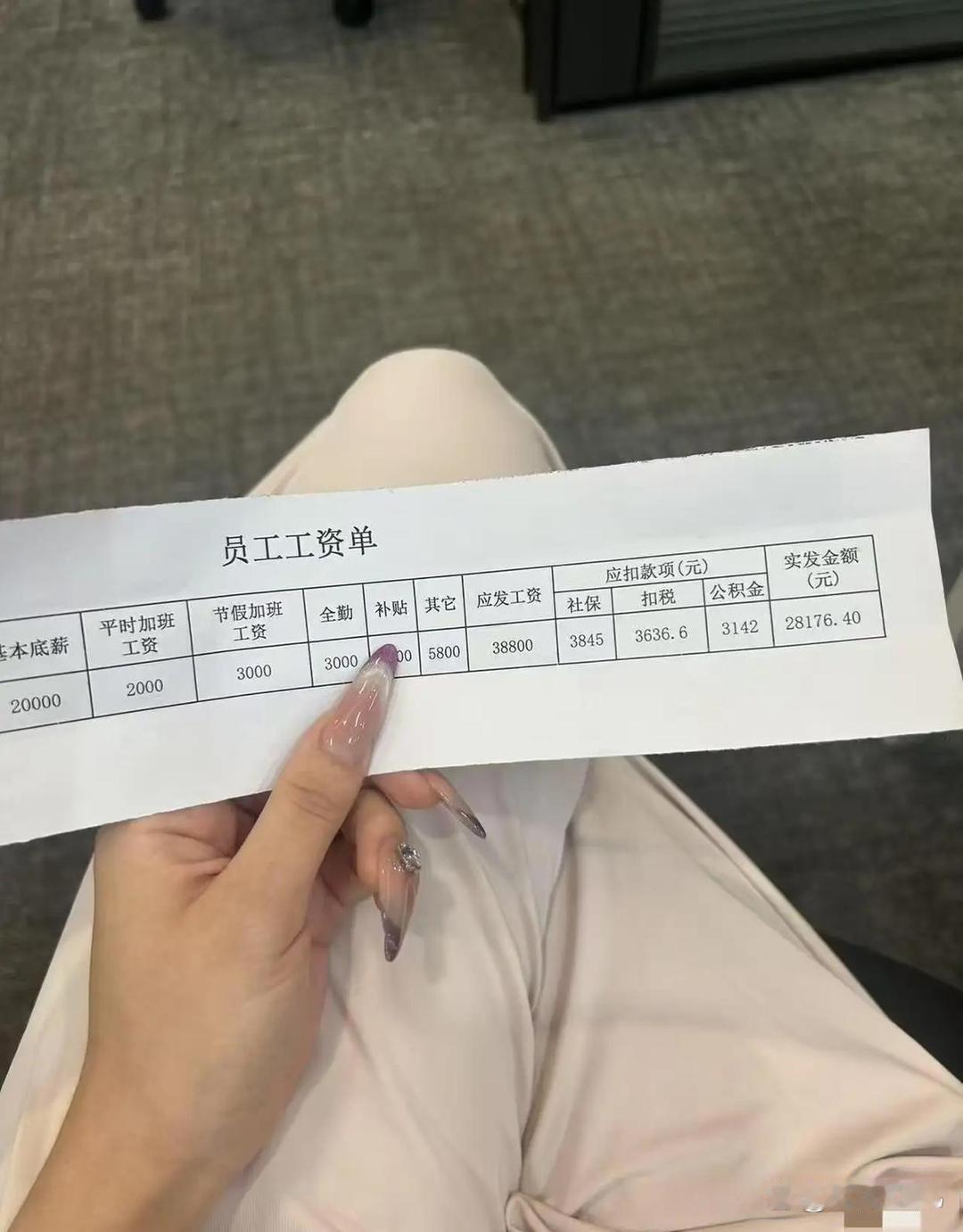 这工资 在山东算是天花板级别的了吧