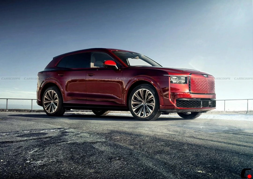 聊下宾利这台2027年要上的纯电SUV，算是品牌电动化关键一步。内饰谍照看着很有