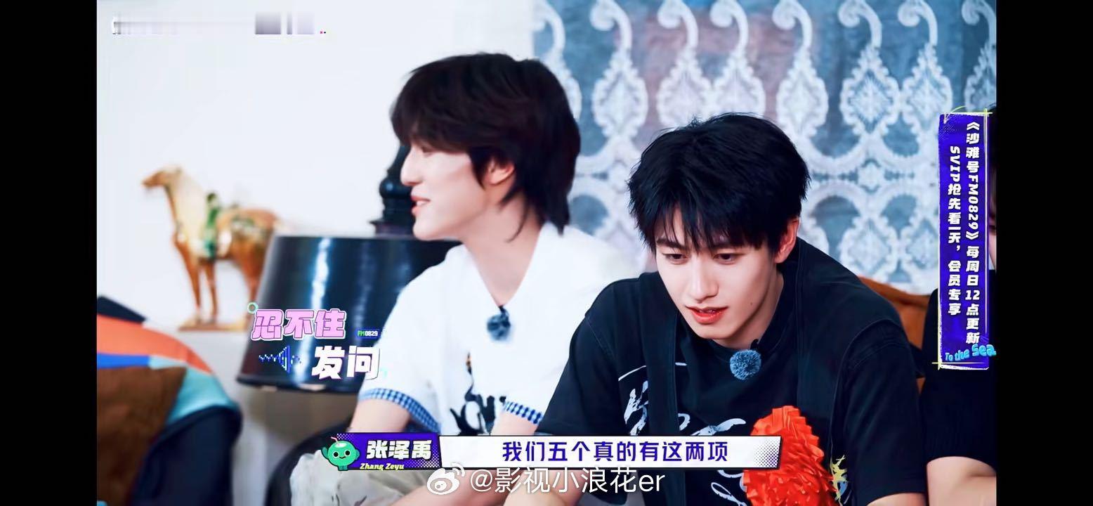 张泽禹质疑TOP有体力智力并存的张泽禹我们五个真的有体力智力都有的吗一路向海的少