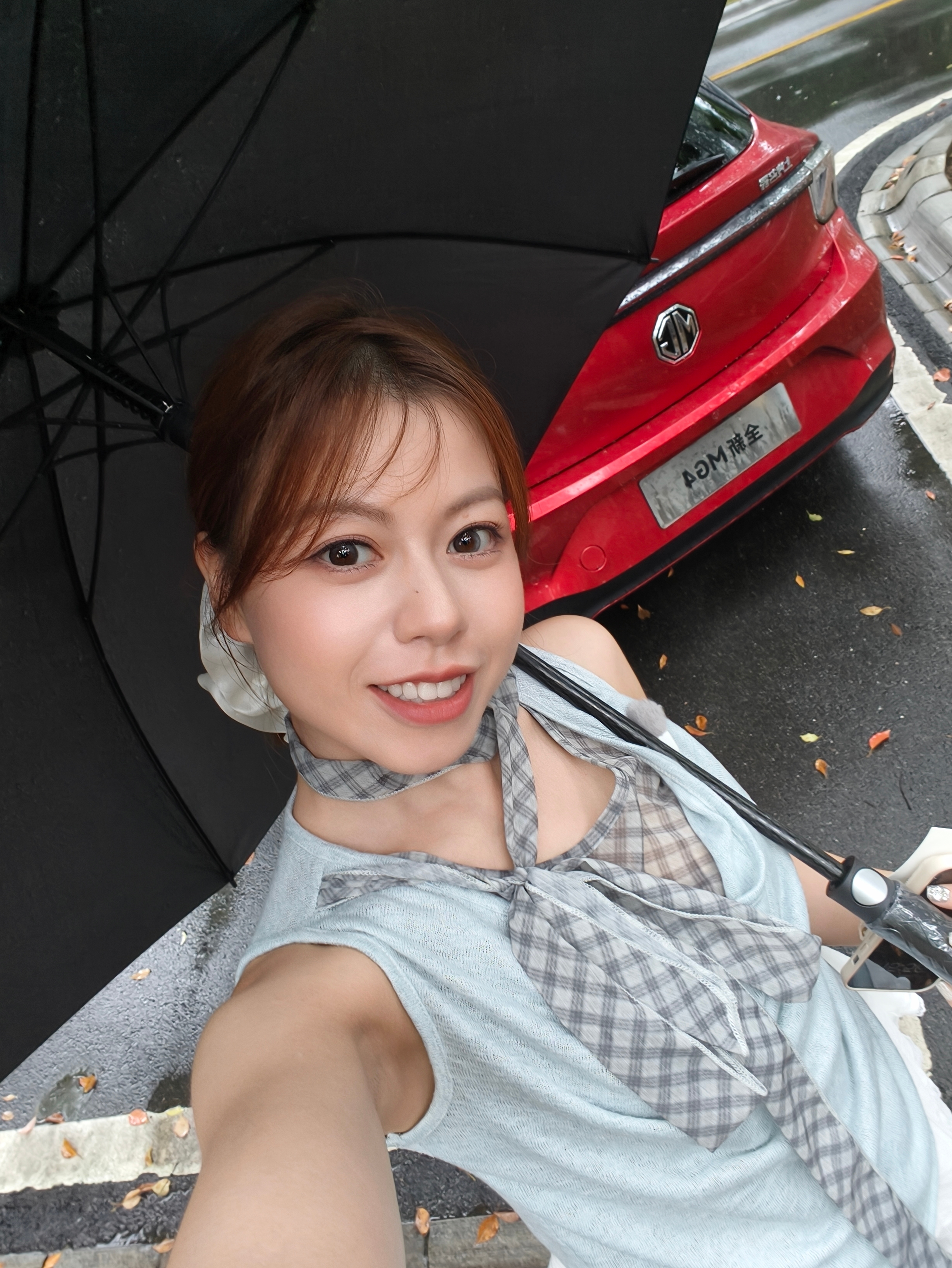 敬业二人组淋雨拍摄的一天～我与汽车的日常 ​​​
