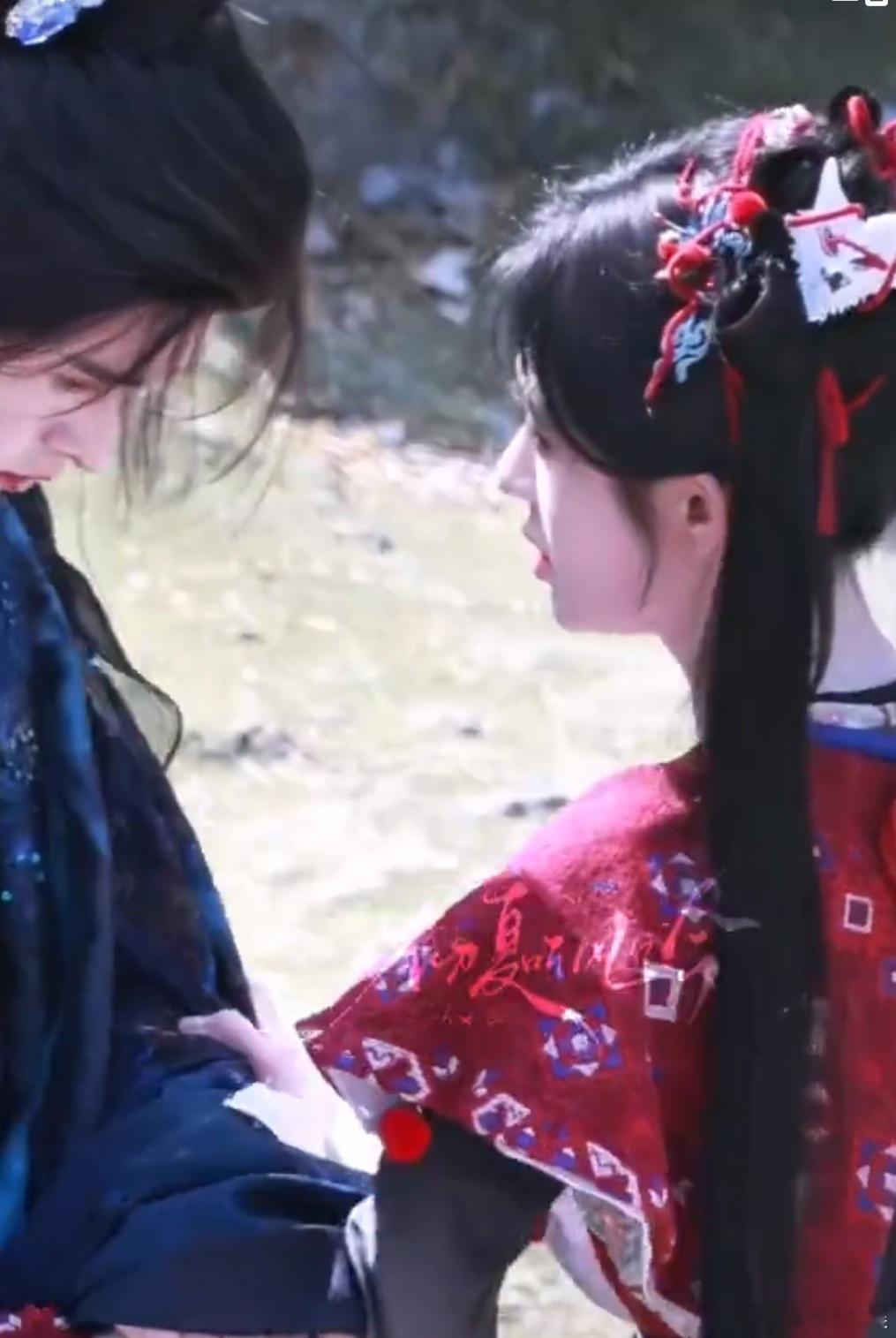 鞠婧祎张云龙师徒开虐鞠婧祎张云龙来战开虐路透鞠婧祎张云龙来战开虐路透，开虐，[泪