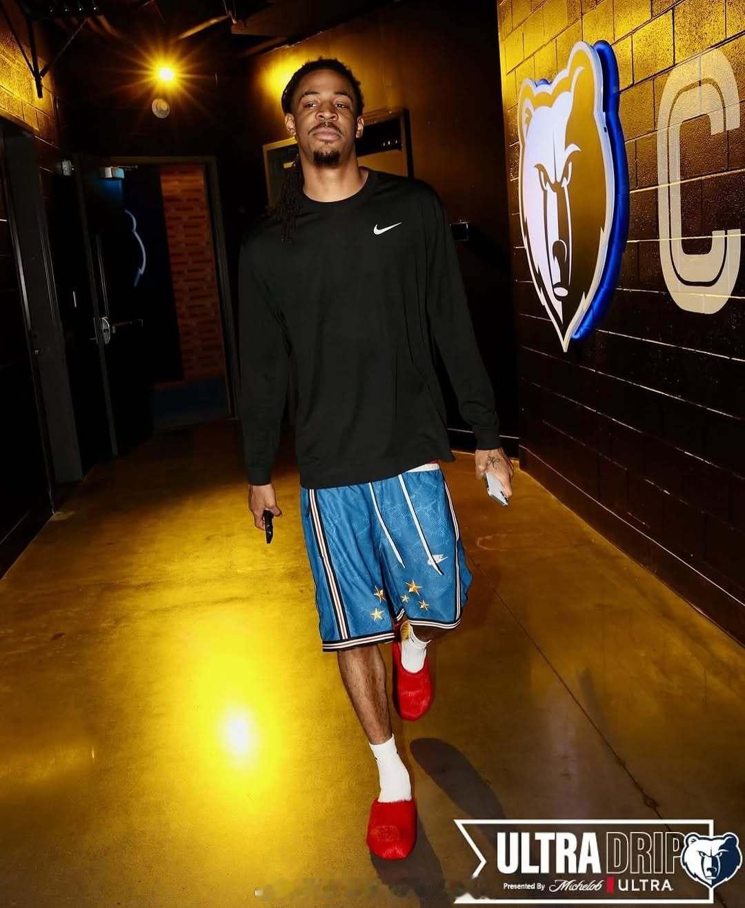 本赛季莫兰特入场照回顾，行走的衣架子！[心]莫兰特nba季后赛 ​​​