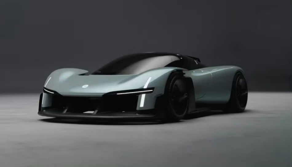 小米发布会小米超跑亮相小米 Vison GT 概念车！设计特征：极致低趴宽体、中