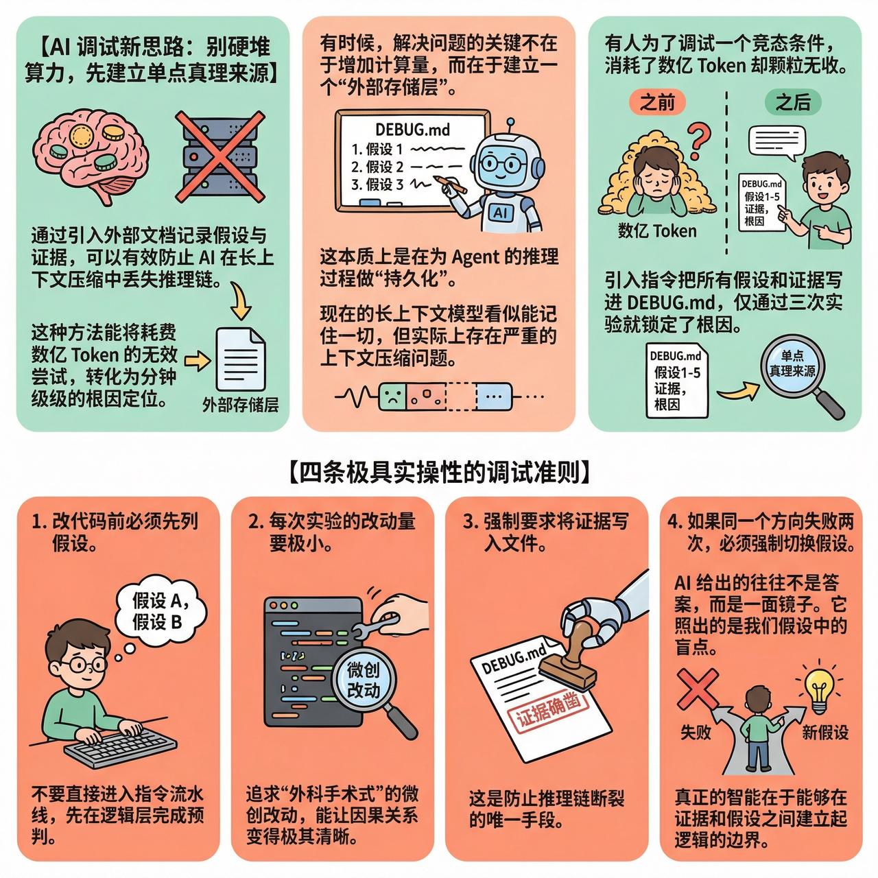 【AI 调试新思路：别硬堆算力，先建立单点真理来源】

快速阅读：通过引入外部文