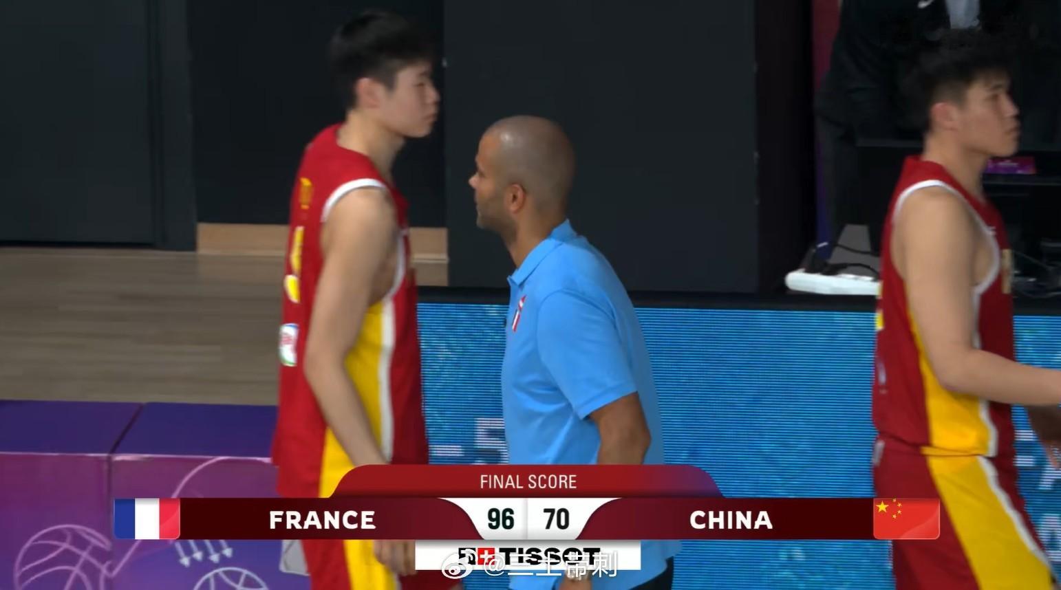 U17男篮世界杯 中国U17男篮本场输球之后，将参加9-16名排位赛，对手待定。