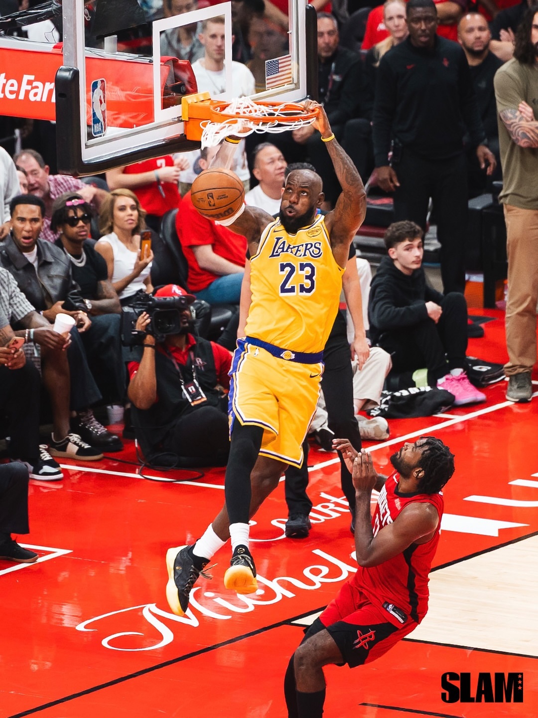 “不需要每个人都喜欢”詹姆斯湖人vs火箭