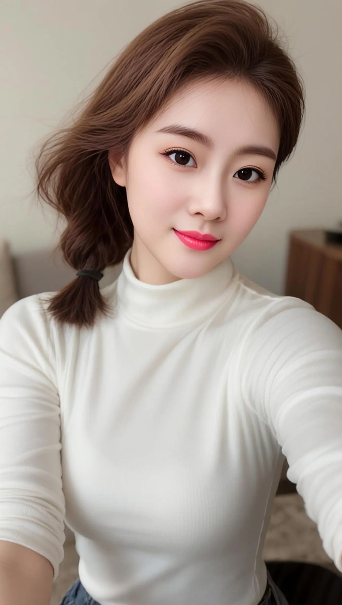 AI简约自拍 ai创作