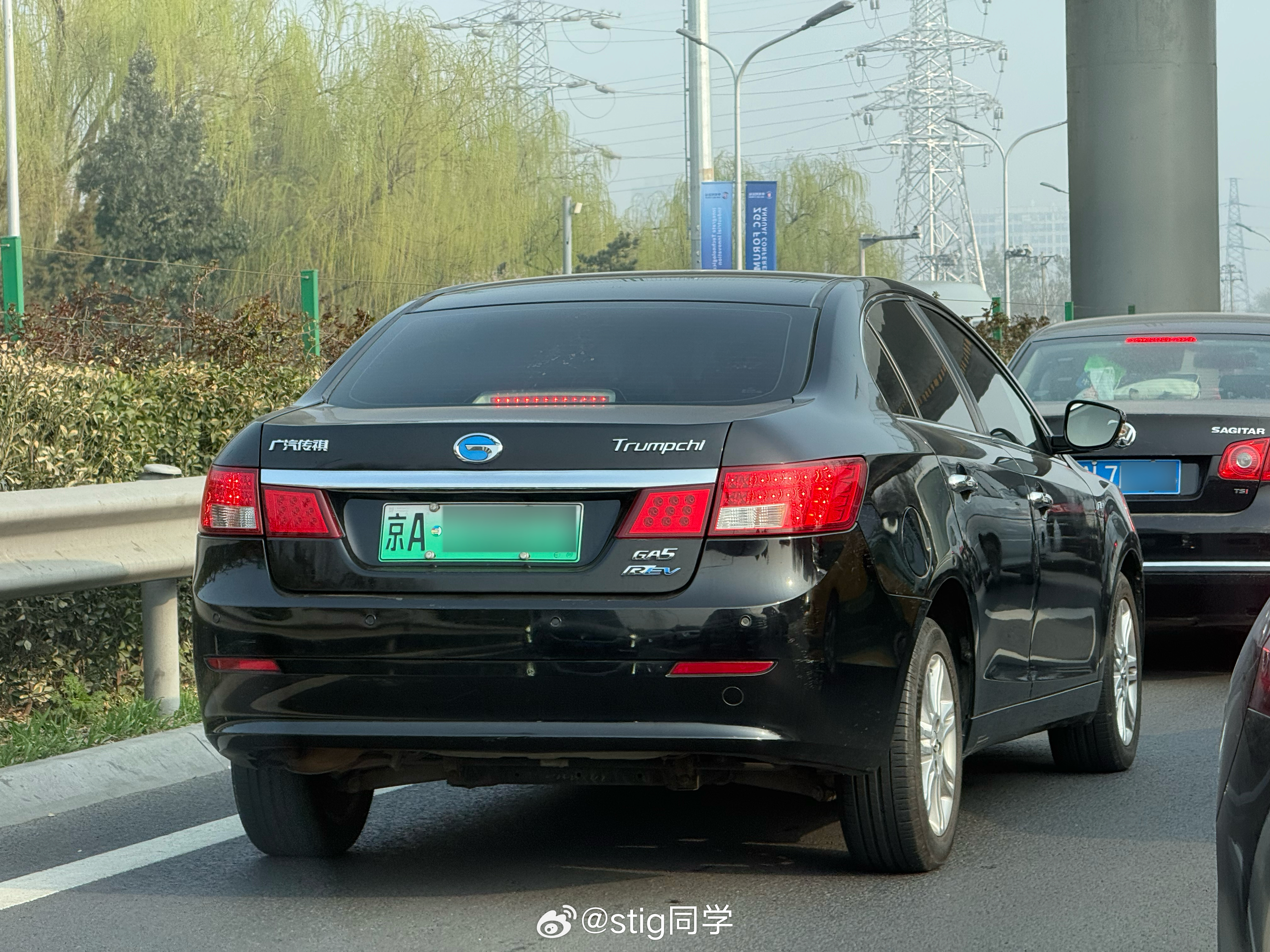 传祺GA5 REV中国品牌增程车的祖师爷增程稀有车实拍