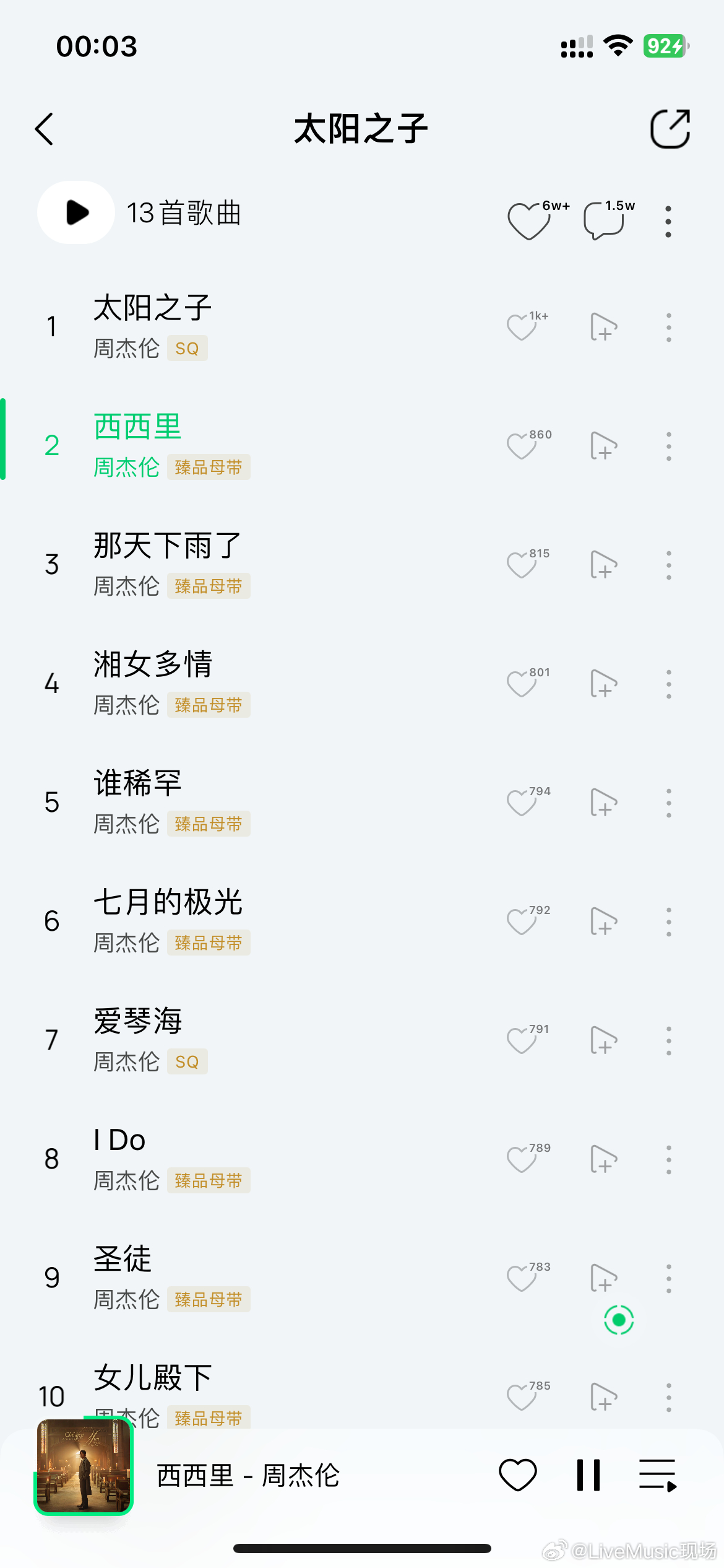 周杰伦新专辑《太阳之子》上线你的听感如何，最喜欢哪一首？周杰伦新歌口碑周杰伦新专