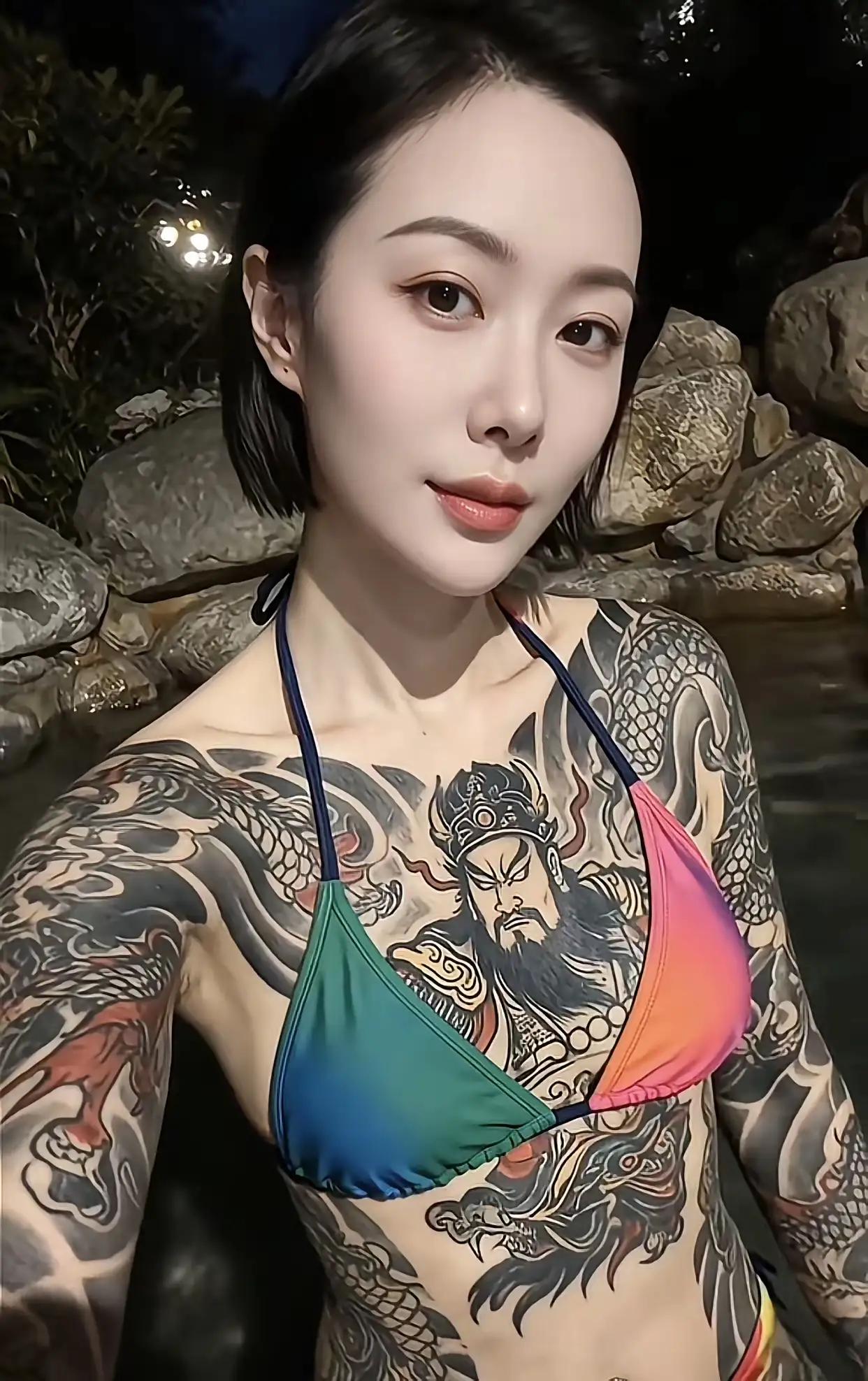 这人不人鬼不鬼的，看上去真是恶心人。