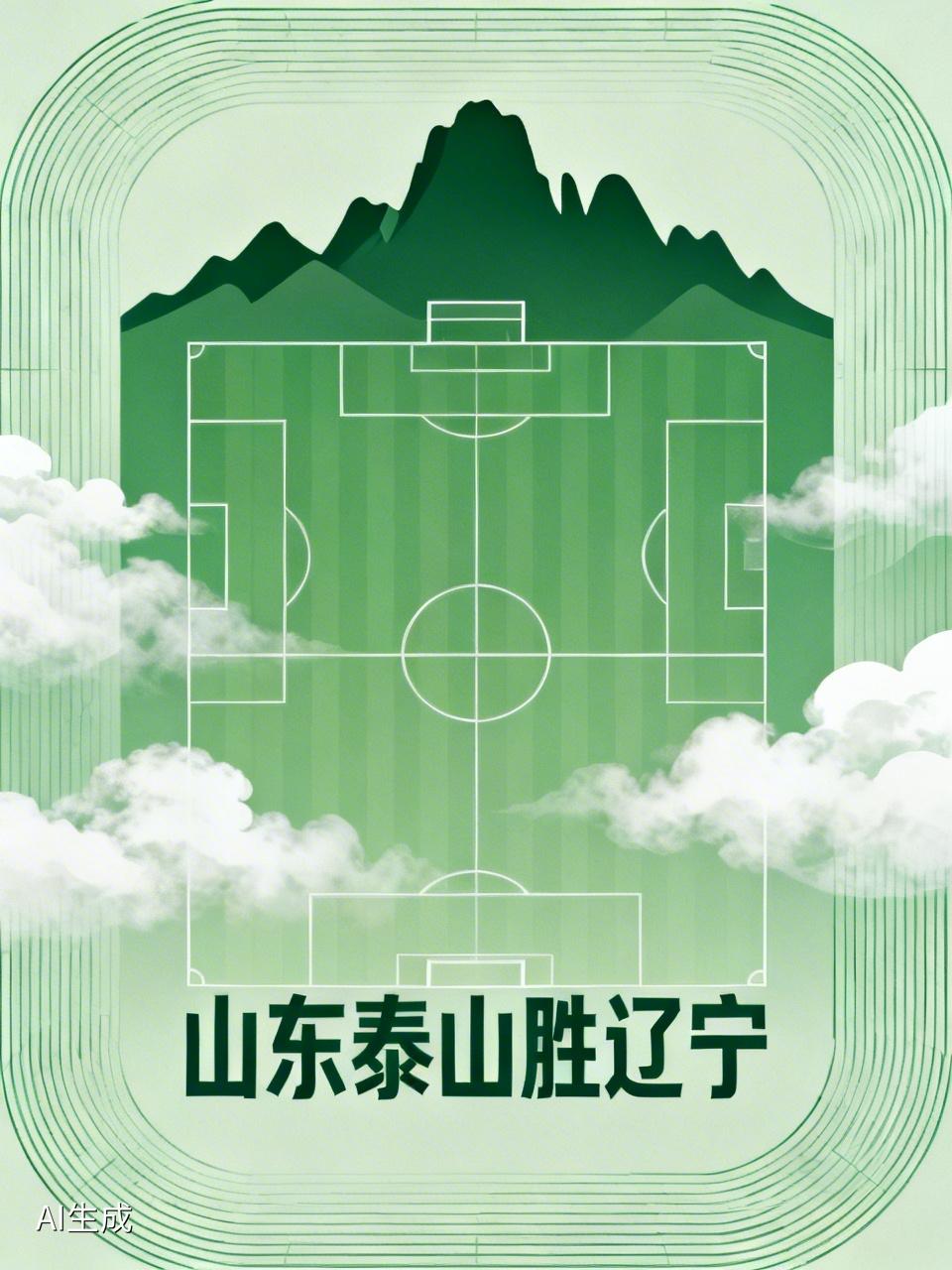 关于中标首轮，我预测山东泰山胜辽宁，说多了没用，直说一点：实力加底蕴。什么是底蕴