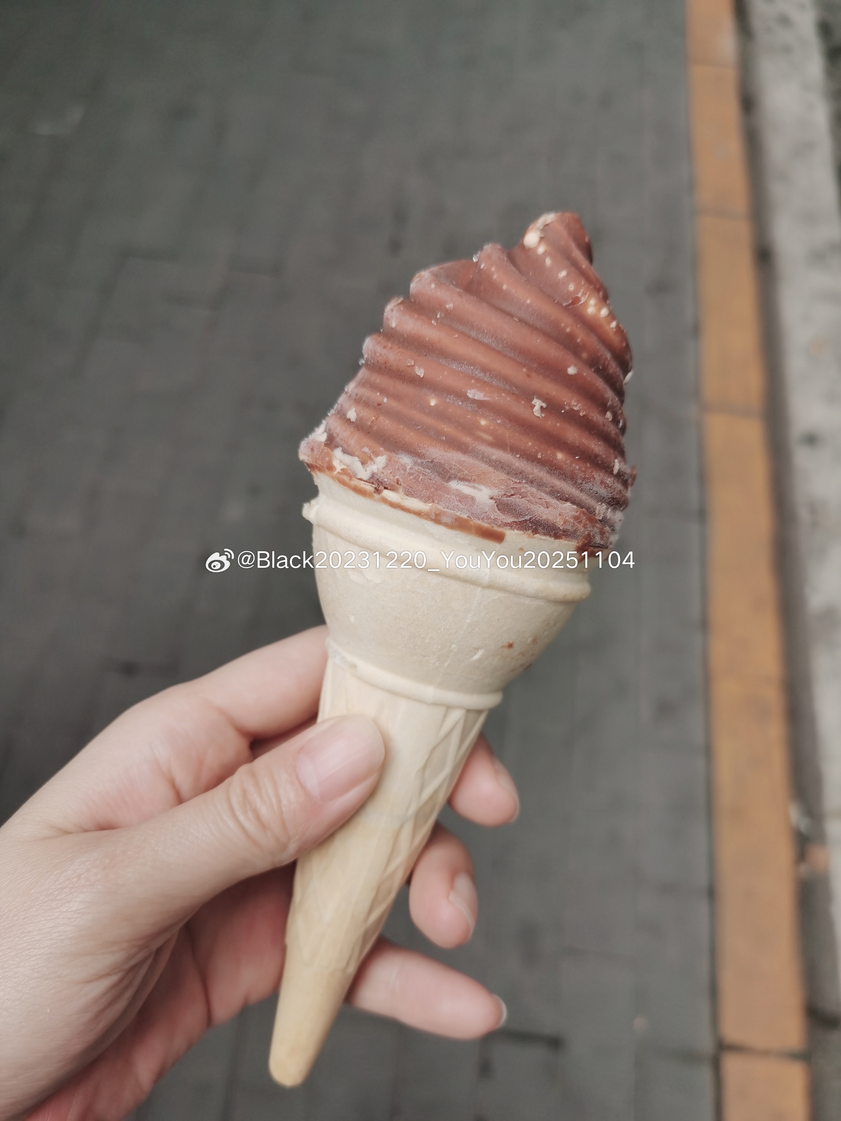 小时候就爱吃冰激凌我爸特意买了个冰柜给我囤货但是我妈不允许我吃纯冰的就给买伊利火