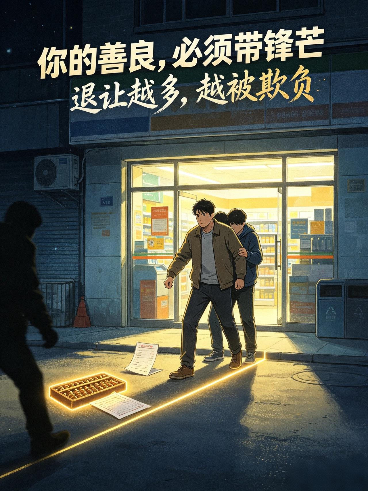 越忍让，越被欺负
 
终于看透一个真相：生活里那些肆无忌惮的恶人，都是被善良的人