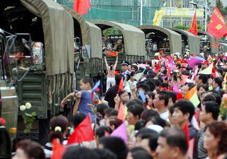豫北抗洪抢险（二十二）
以前，只在电视或网络上看到过这种场面，没想到有一天自己会