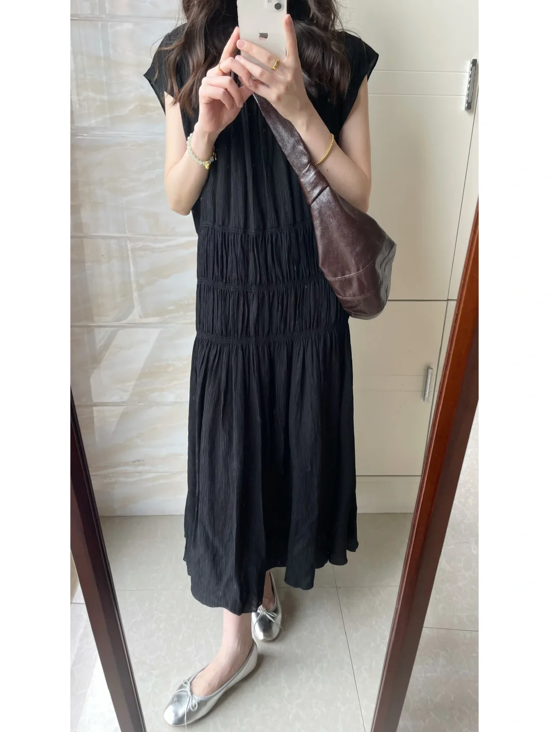 极简通勤小黑裙