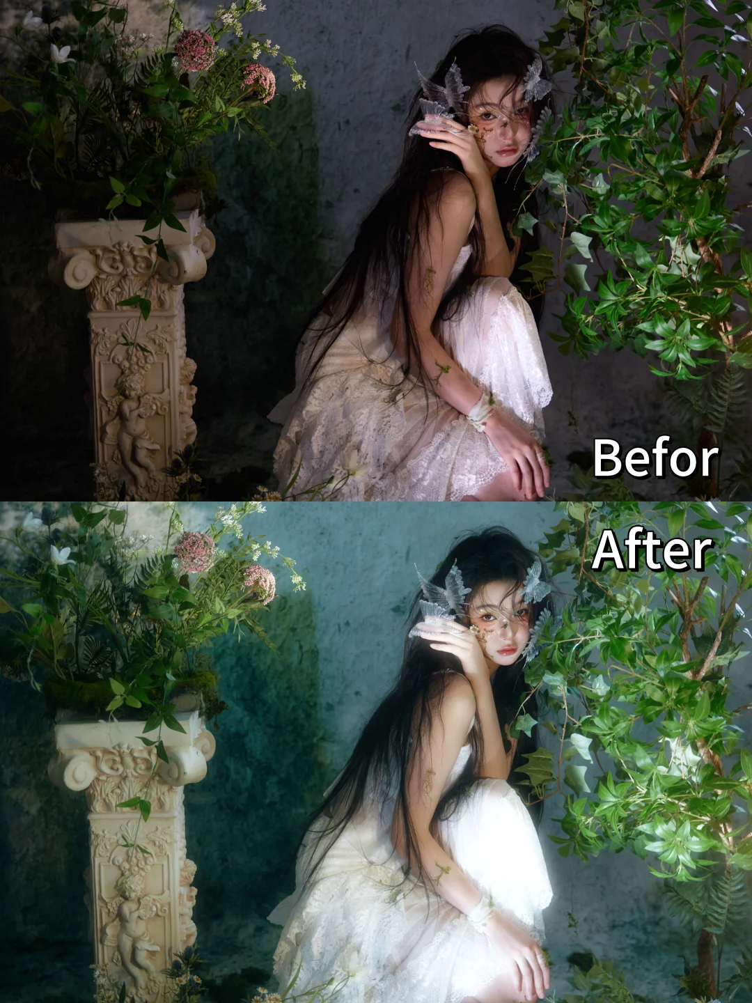 朋友说我的调色像魔法🪄重庆写真“潮湿蝴蝶”