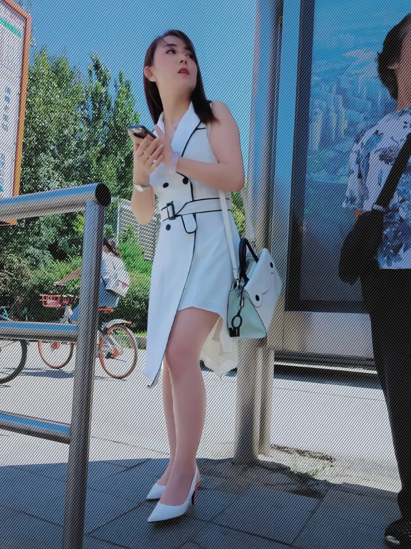 ootd穿搭 斩男穿搭 肉丝 随拍 女人味