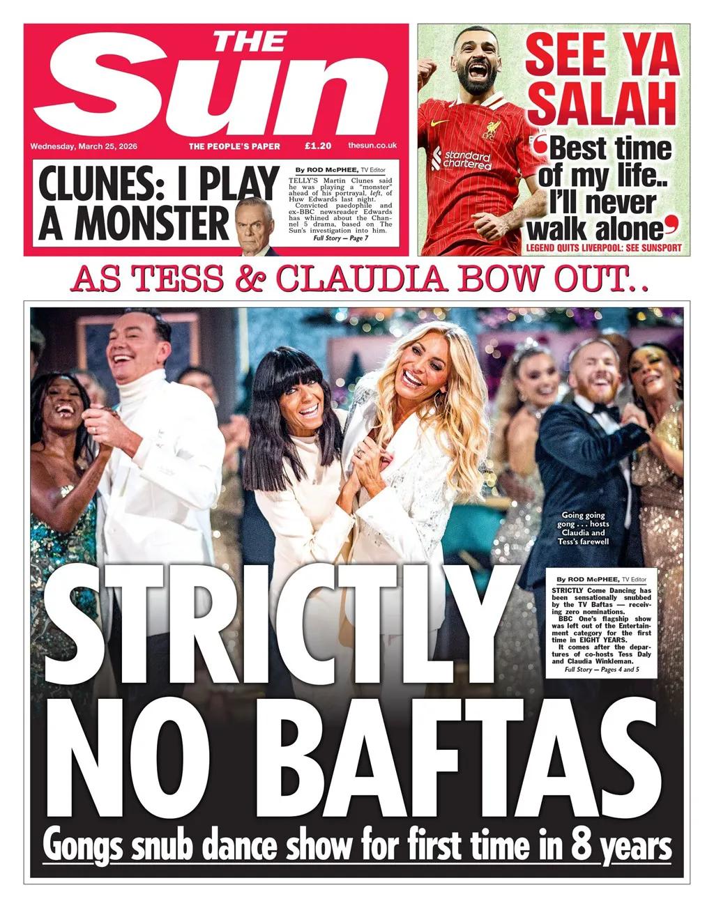 据《太阳报》报道，英国收视率最高，红的发紫的娱乐节目《舞林争霸》今年在英国电影学