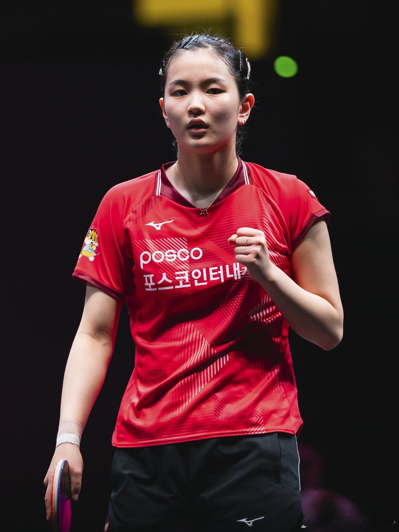 wtt：0比2落后逆转 👊🏻金娜英在WTT多哈冠军赛2026 的32强比赛中