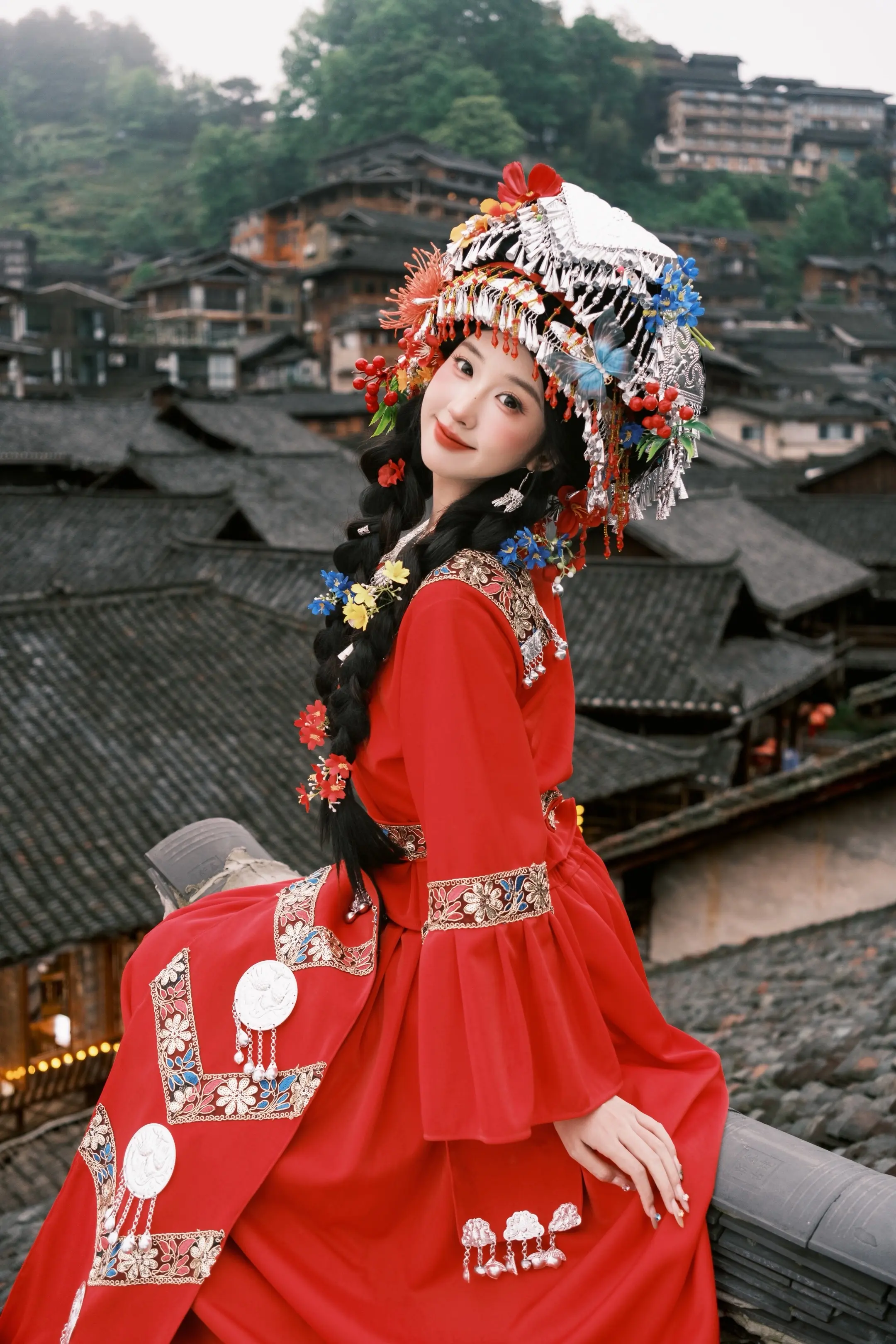 苗疆少女的一天