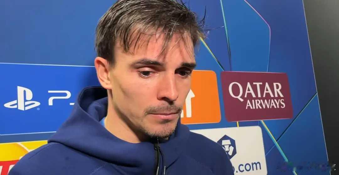 帕利尼亚：希望借助这场欧冠胜利和晋级，摆脱过去数月的低迷在客场2-0战胜法兰克福