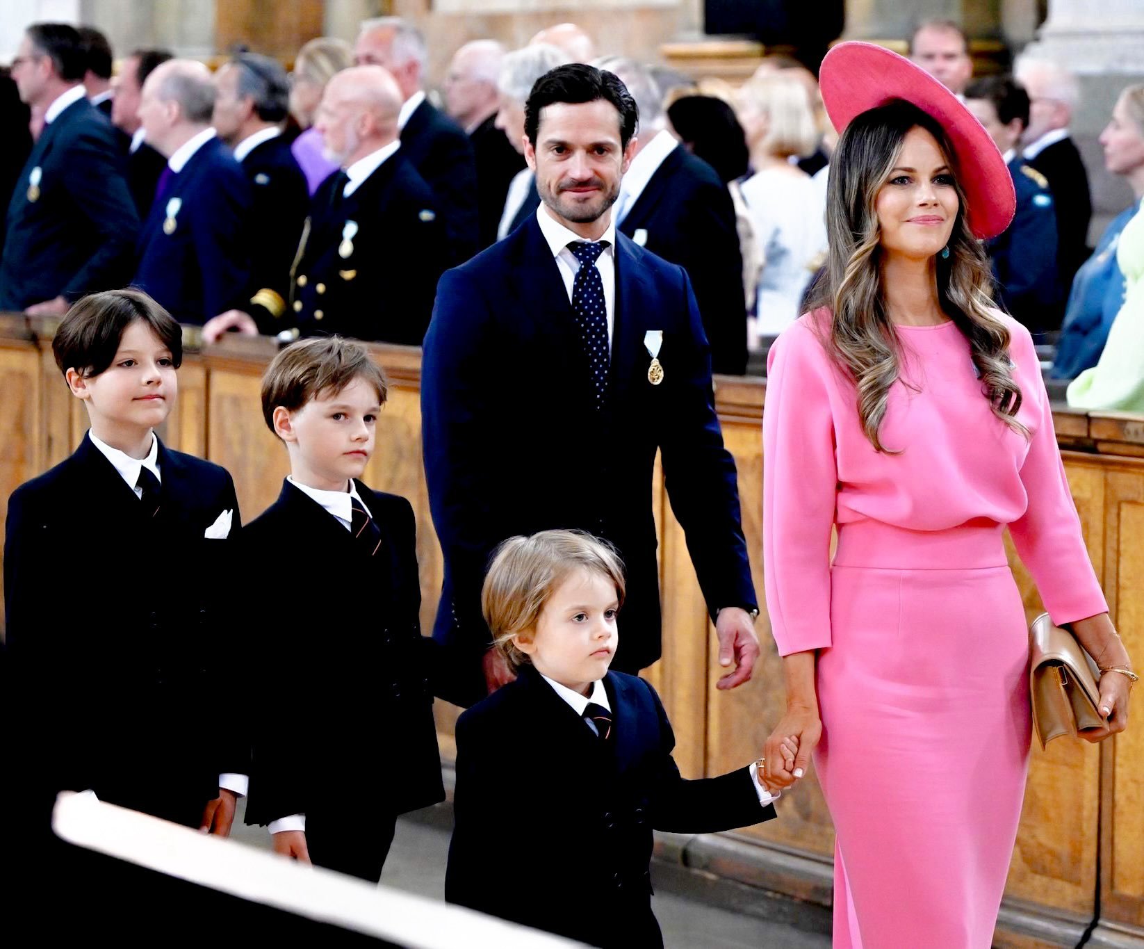 瑞典卡尔十六世·古斯塔夫之子Prince Carl Philip和索菲亚王妃夫妇