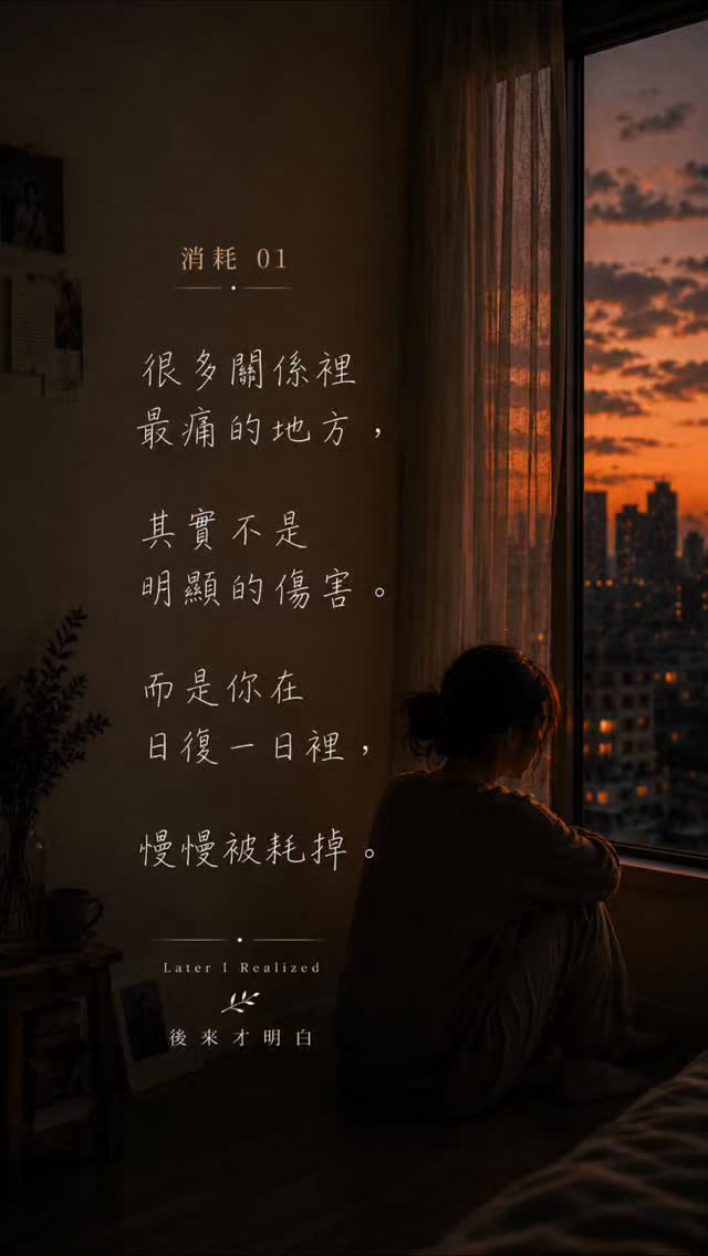 每个人大概都会经历一些情绪崩溃或者极端的时刻，而你只有熬过一次次这样的时刻，你才