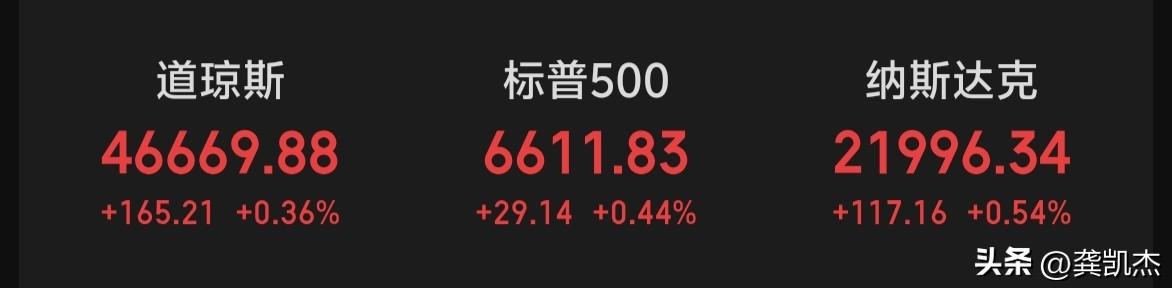 隔夜美股三大指数全线上涨，它们要走出坑底了。A股跟不跟？