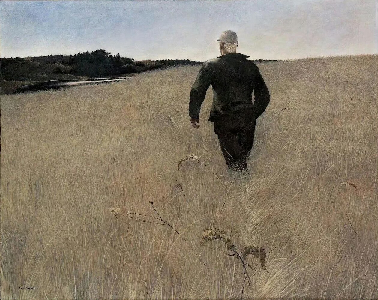 艺术家安德鲁·怀斯 Andrew Wyeth（1917.7.12—2009.1.