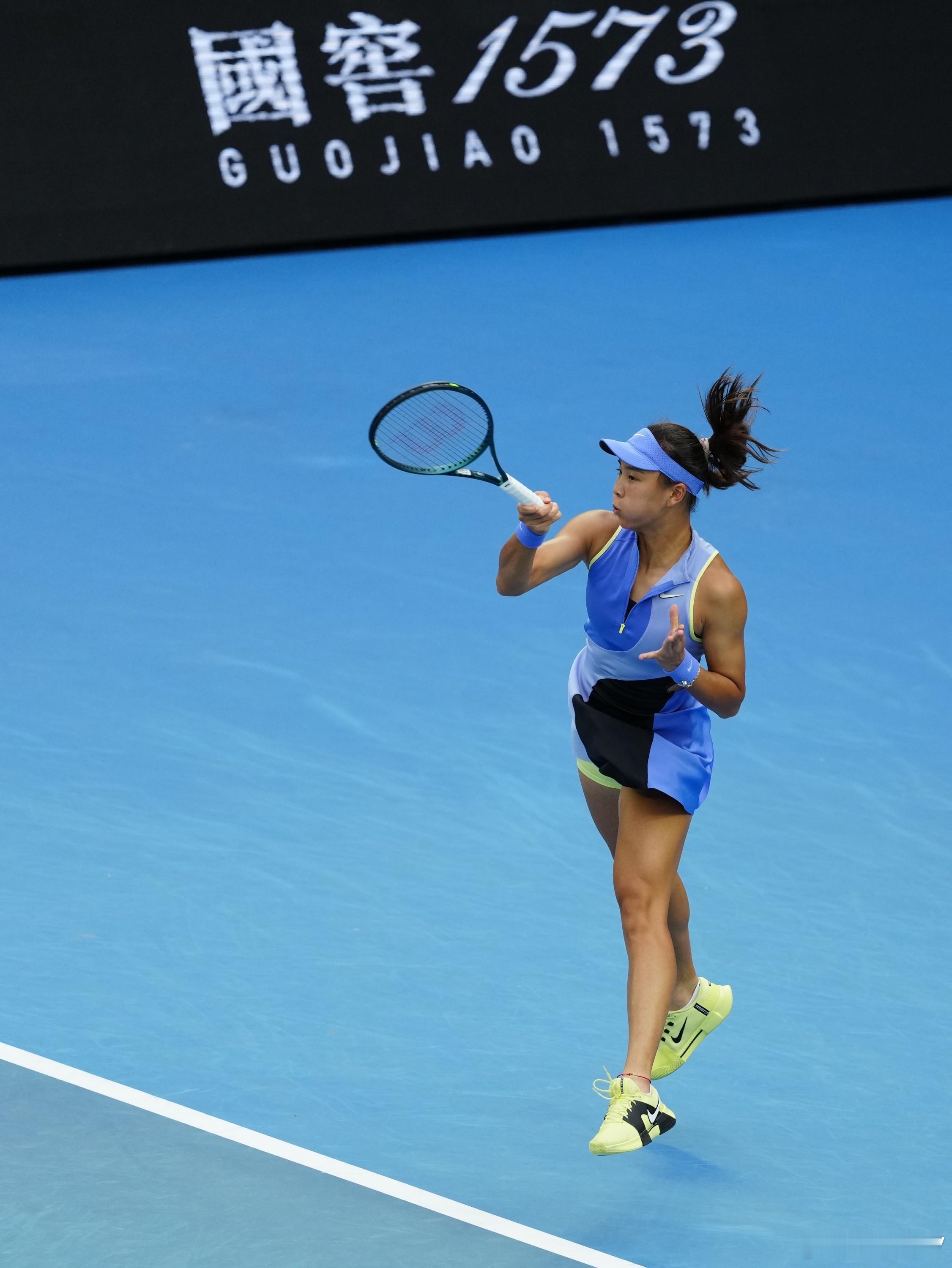 袁悦开局够猛的!接下来就看可持续性了。袁悦vs斯瓦泰克中国选手挑战澳网前二种子