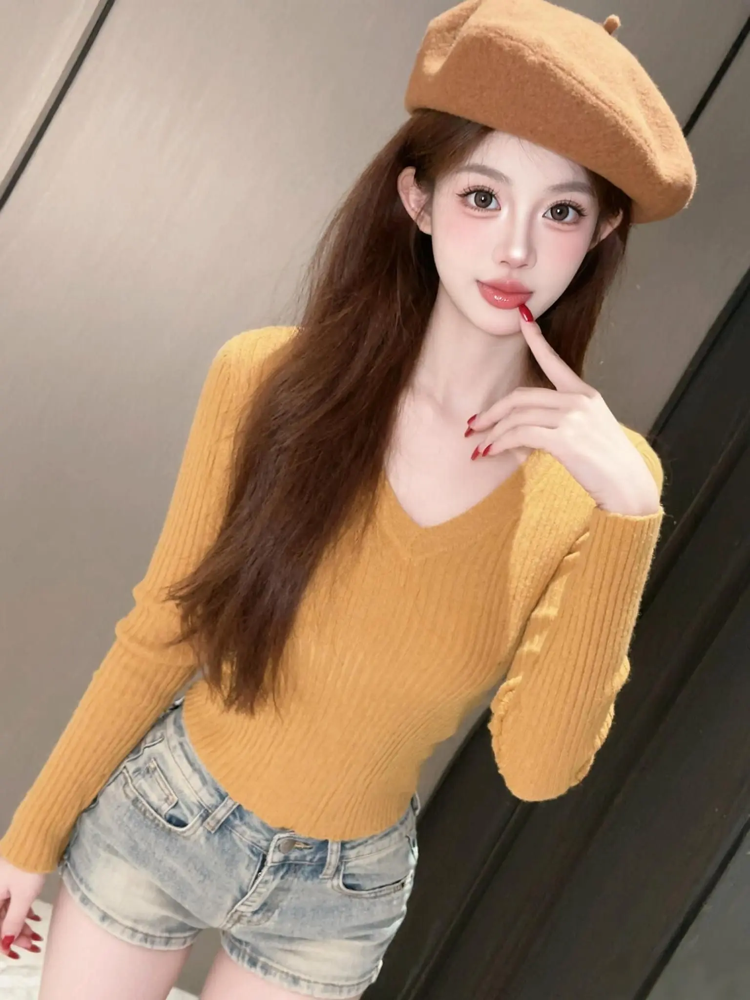 AI秋日温柔风写真 随变ai随便玩