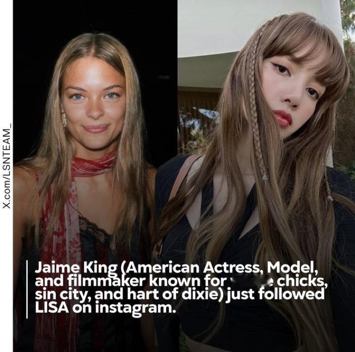 lisa亚女一 🔥lisa kpop女永一 ❤️ Jaime king（🇺?