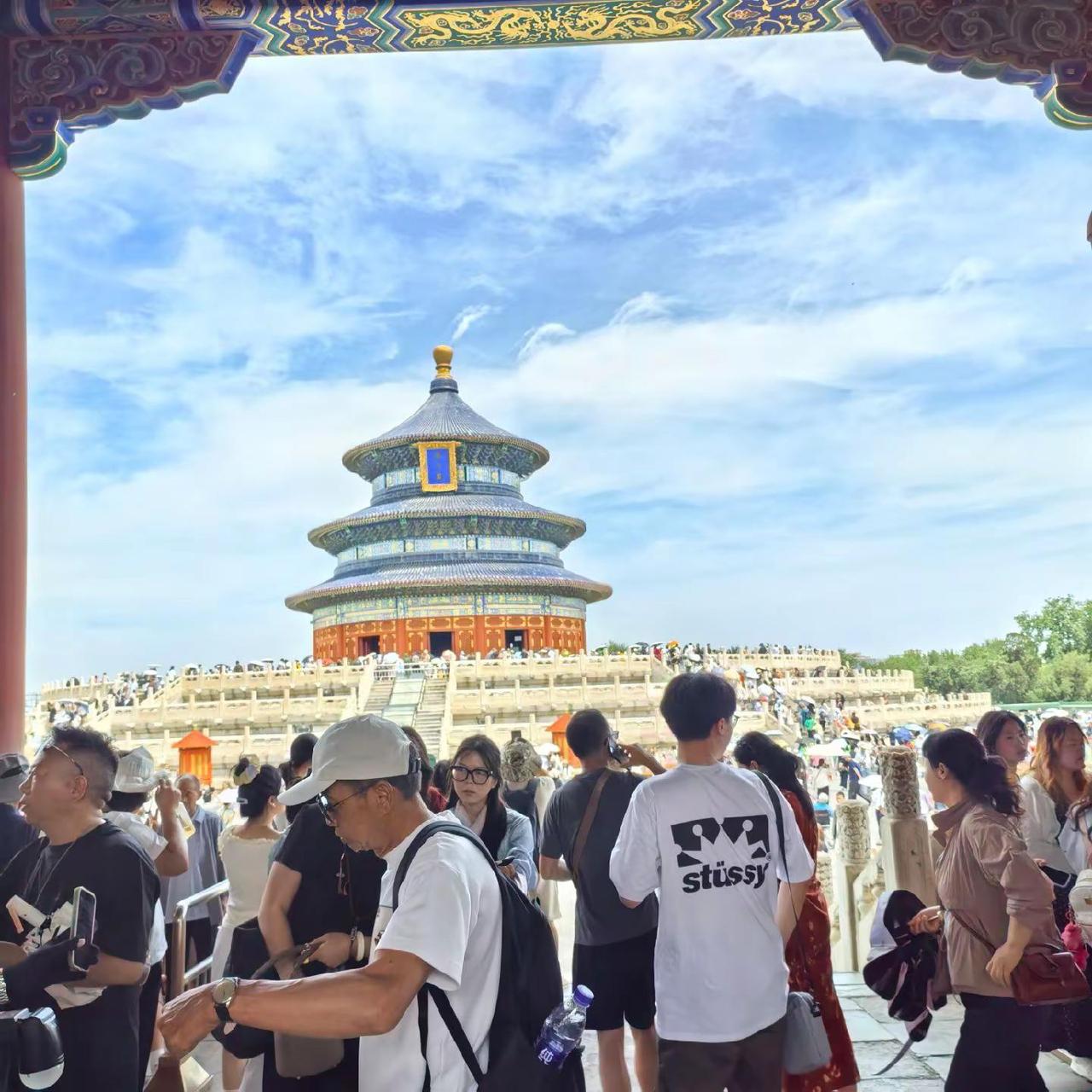 天坛终于见到了真容！