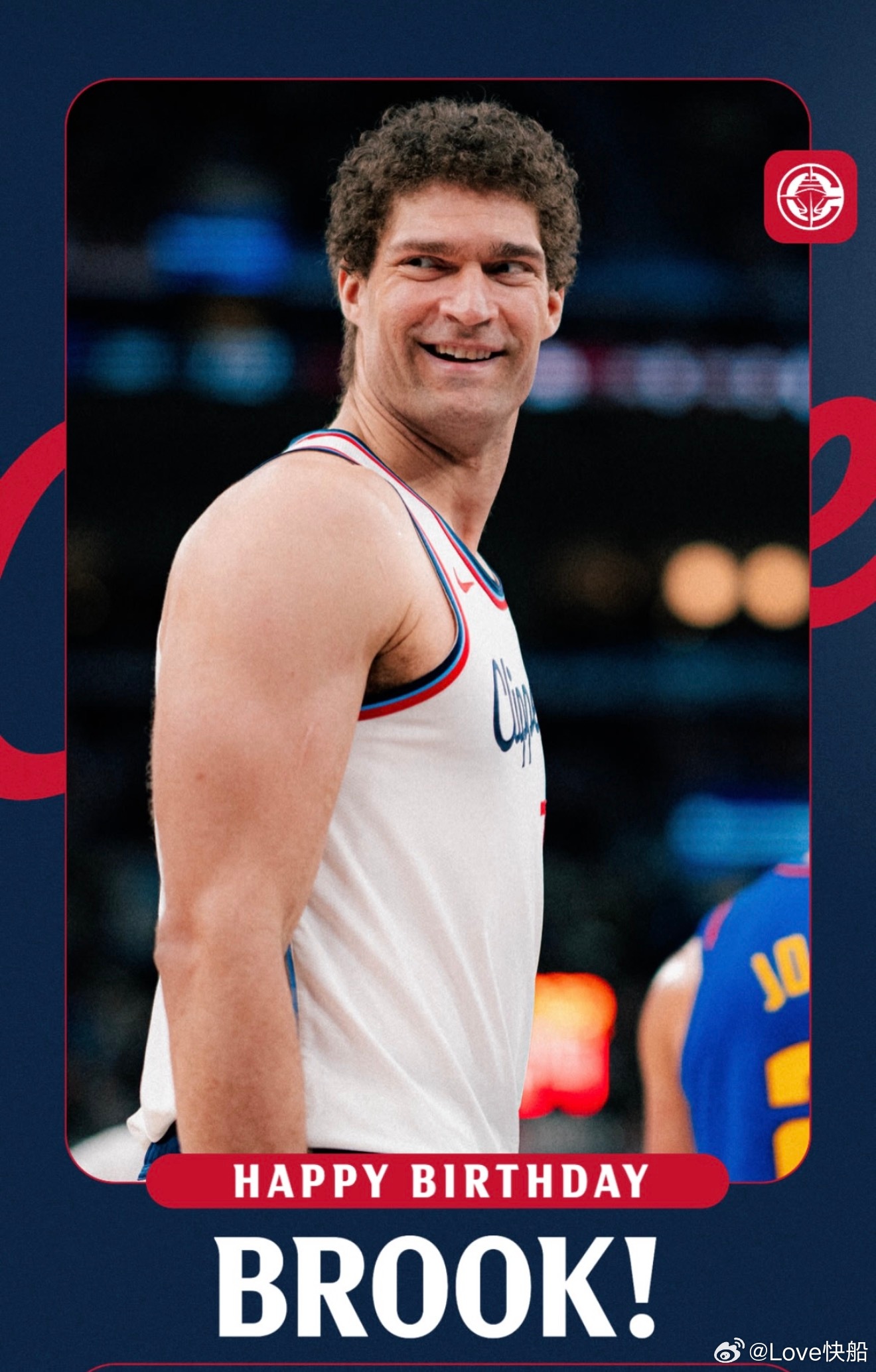 当地时间4月2日祝布鲁克洛佩兹38岁生日快乐！这赛季受苦了