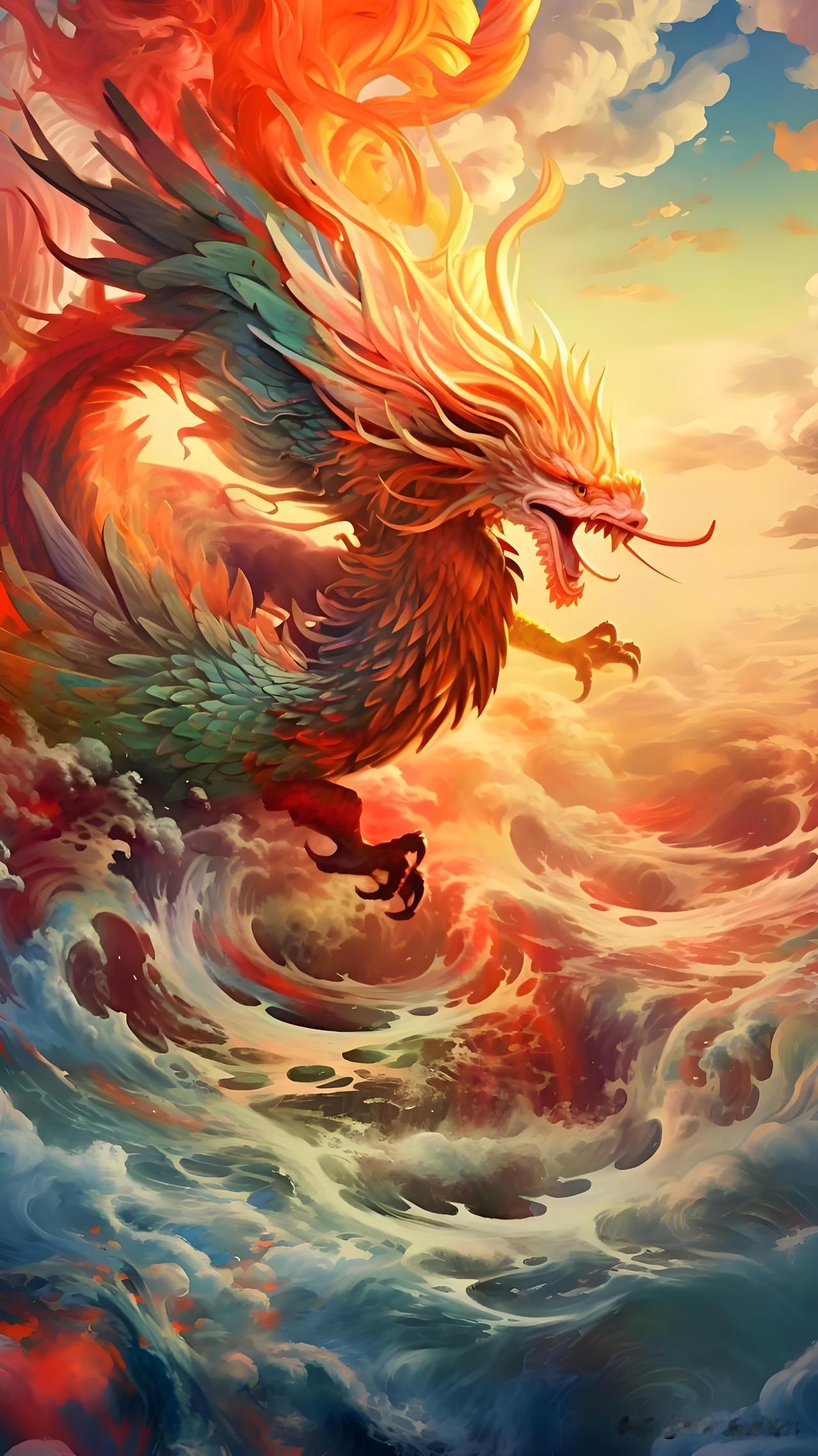 上联:旭日出山鸡唱晓(头条)
下联:蛟龙入海浪滔天(原创)
作者创作简析:(原创