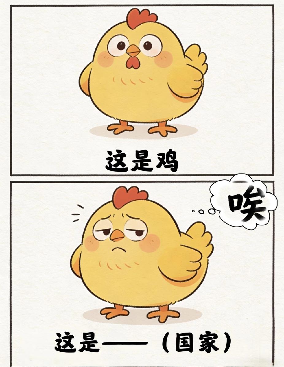  一只叹气的鸡，猜一个国家！