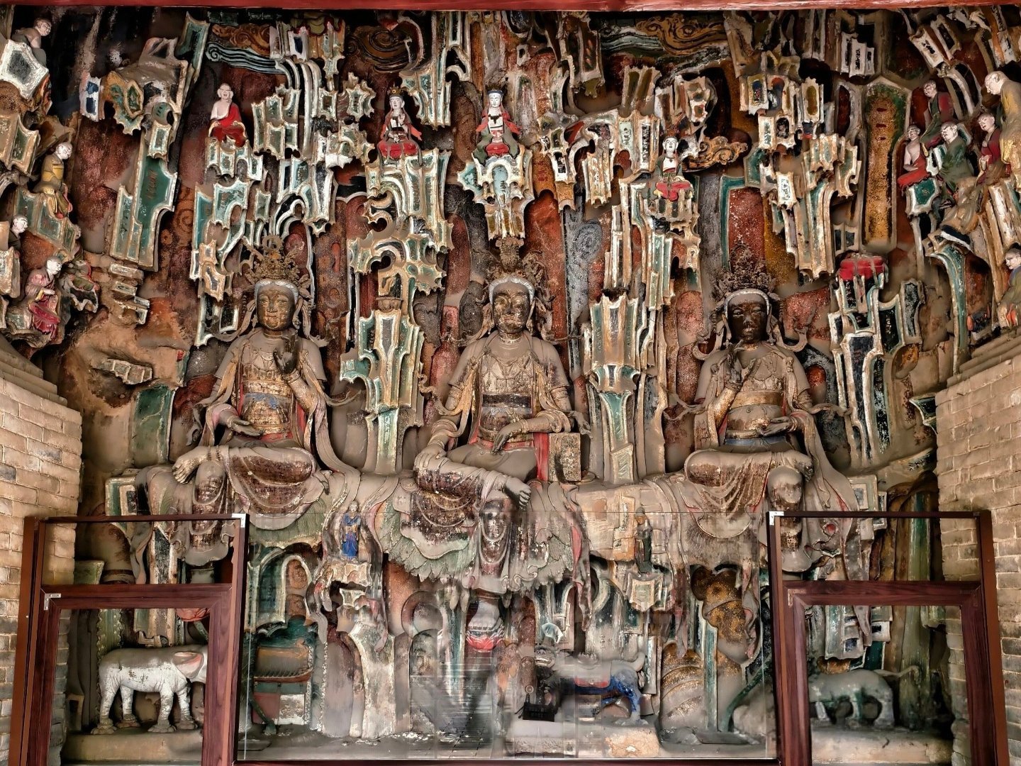 藏在石家庄的中国四大壁画之一 毗卢寺坐拥中国四大壁画之一，地位和敦煌莫高窟壁画齐